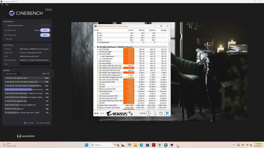 PC Gaming Ryzen 7 7800X3D RTX 5070 32GB RAM DDR5