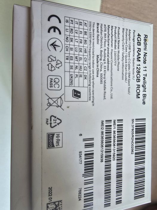 Redmi note 11 4/128