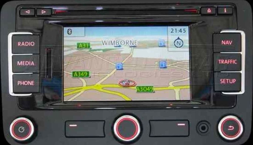 Navigatie originala RNS 310 315  510 Golf 5 6 Jetta caddy Passat B7