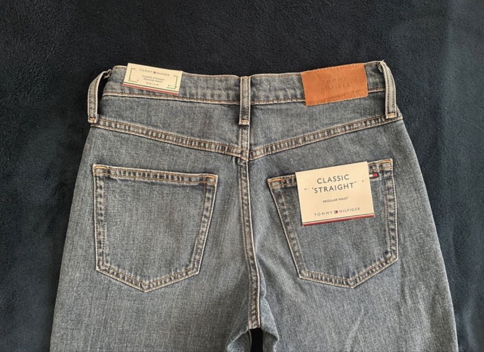 Blugi Tommy Hilfiger Classic Straight Regular Waist W26 L28