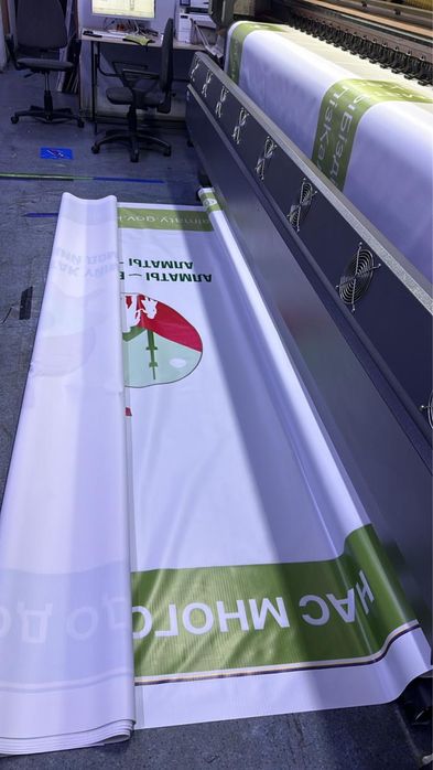 Б/у баннер от 100-200тг