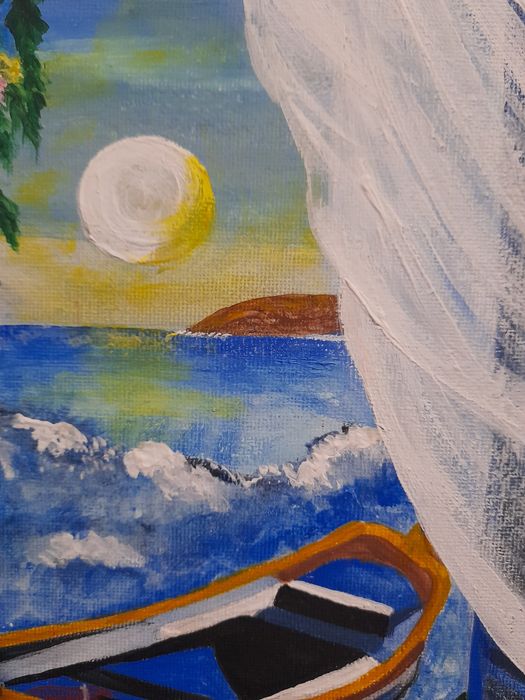 Картина с маслени бои върху платно