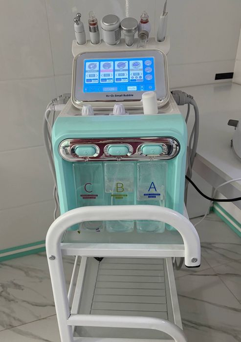 Косметологик комбайн H2-O2 Small Bubble 7 в 1 / Гидропилинг аппарати
