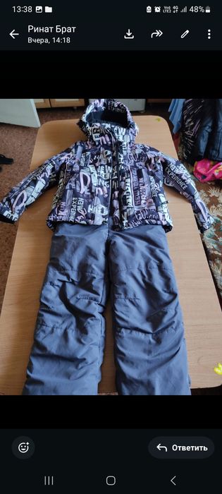 Продам зимние комбинезоны .