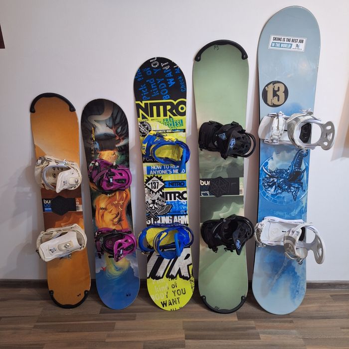 Placa snowboard-boots burton