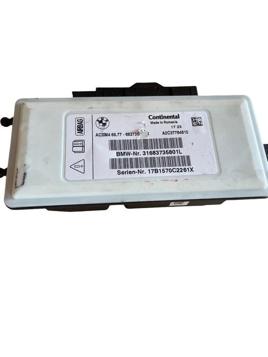 Modul/Unitate De Control Airbaguri Bmw 5 F10 2009 - 2016 A2C37764810