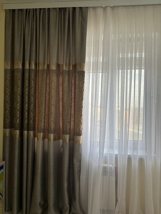 Жаңа жапқыш сатылады, тюльмен бағасы 45000