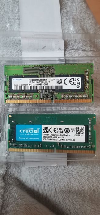 Vând RAM laptop 8+8gb
