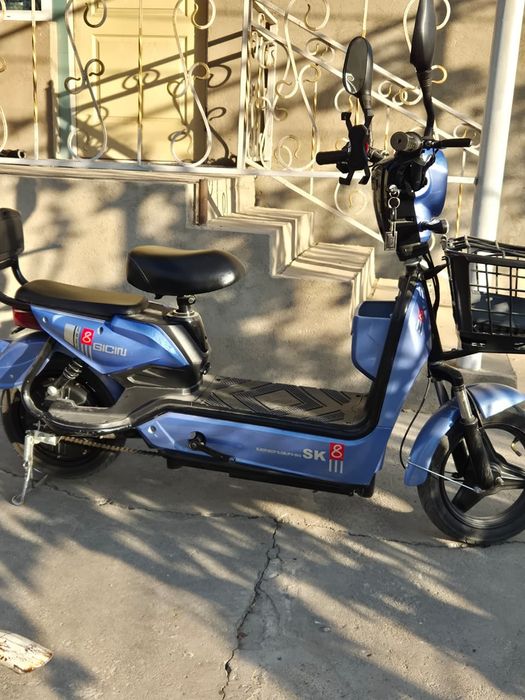 SK8 мопед электрический