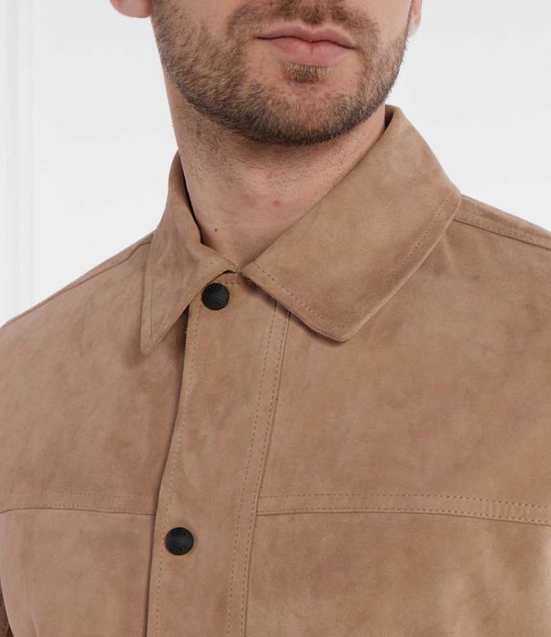 BOSS мужская куртка из нубука РАЗМЕР 52