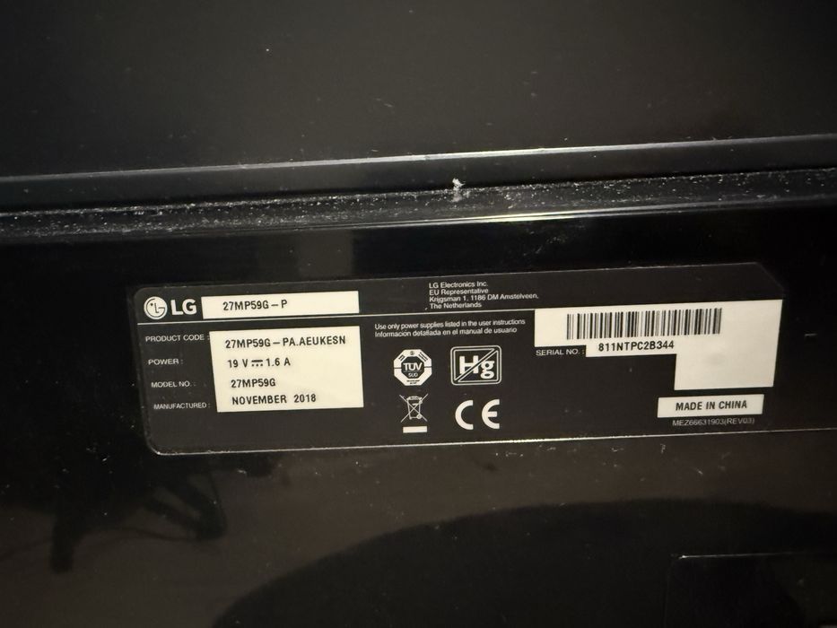 Monitor LG 27" IPS - 75Hz - Craiova