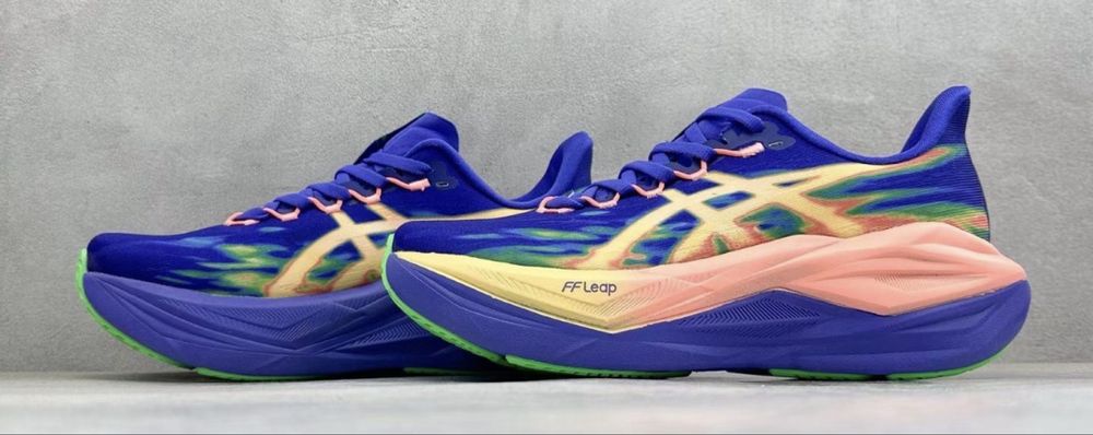 Нови мъжки маратонки ASICS Superblast 3 Cobalt Burst Light Orange
