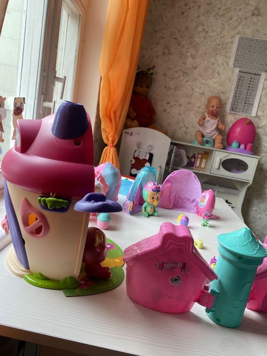 Набор край бэбис дом,дино и др