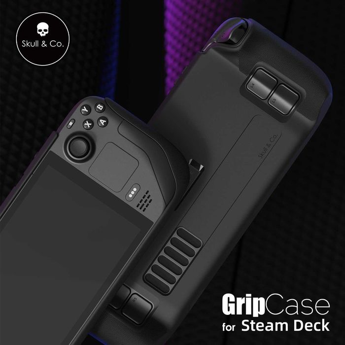 Skull & Co. GripCase SD pentru Steam Deck,husă protecție moale mânere