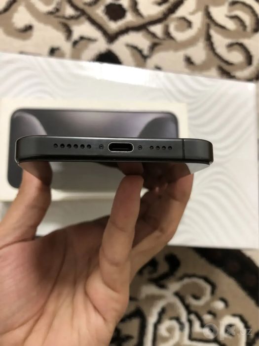 iPhone 15 Pro Max 256 GB Black Titanium - IDEAL holatda!