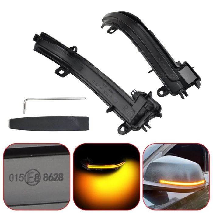 Set semnalizare led dinamica oglinda Lucas Bmw Seria 1 2 3 4 F30 F34