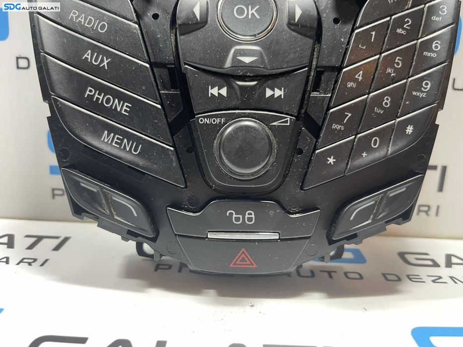 Panou Consola Comanda Buton Butoane Radio CD Player Telefon Ford Focus 3 2010 - 2018 Cod AM5T-181K811-BD