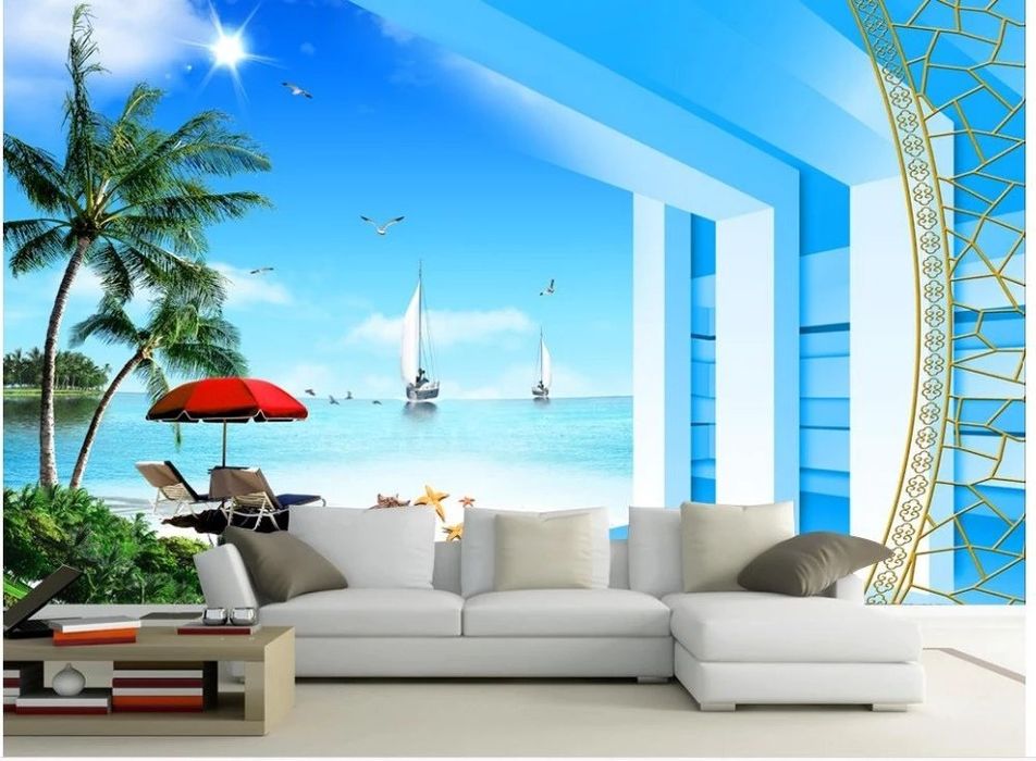 Бесшовные 3D фотообои