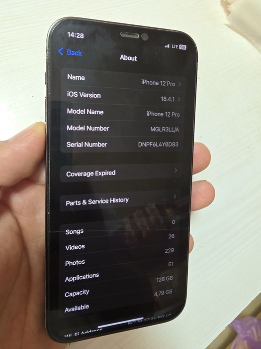 iPhone 12 pro.Holati yaxshi