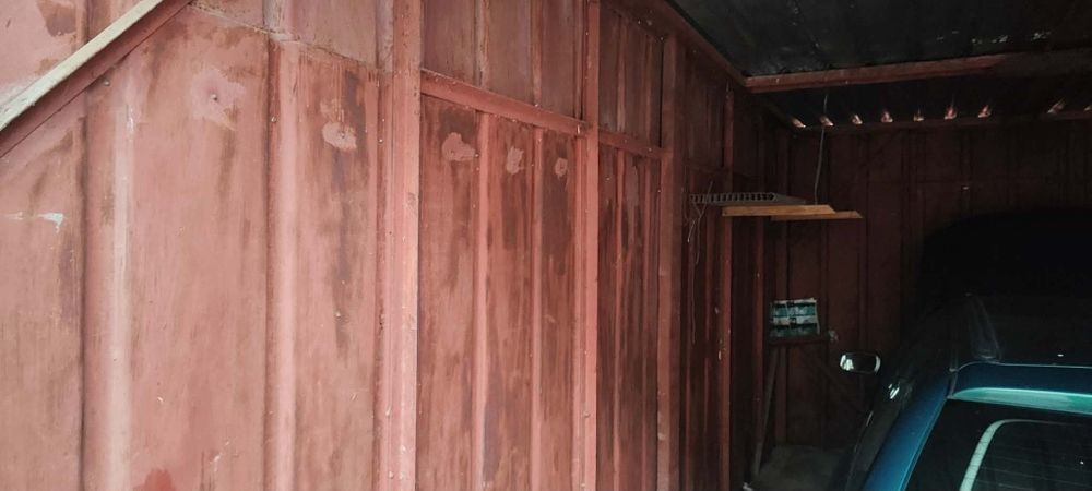 Ламаринен гараж голям