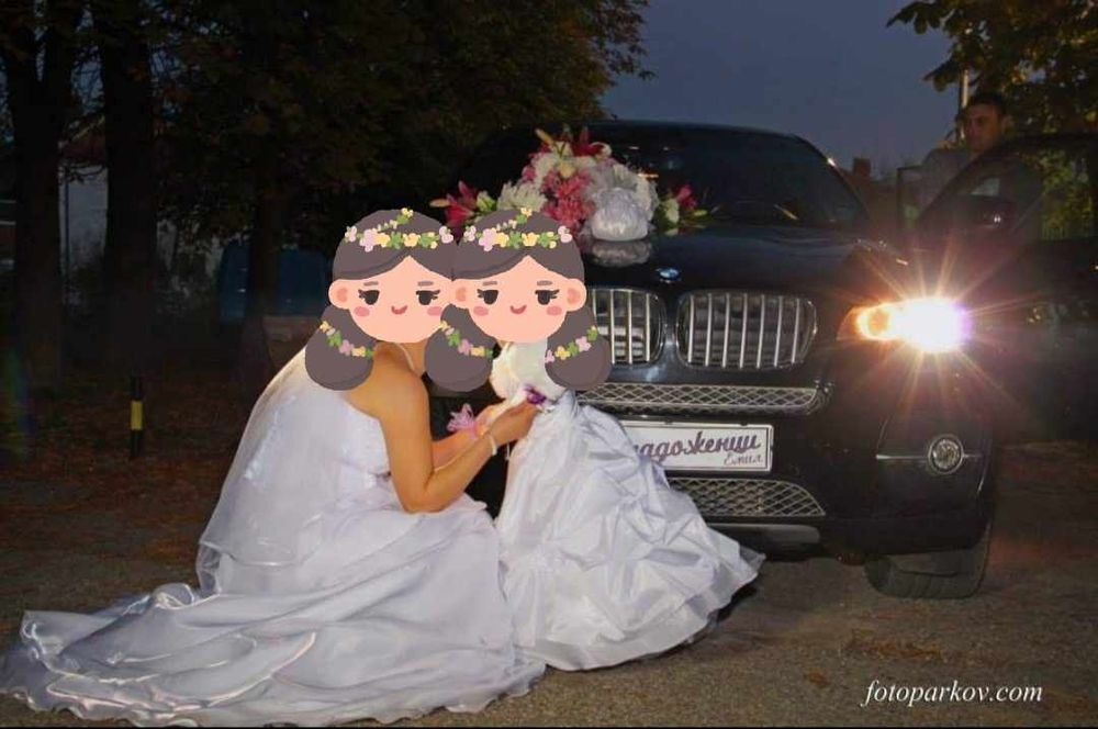 Детска сватбена рокля