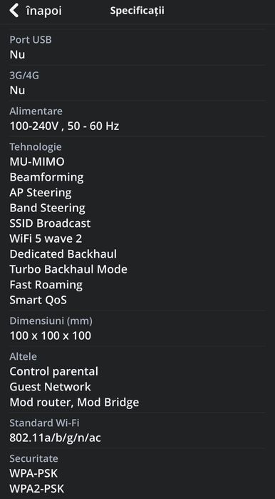 Tenda Mesh MW12 triband