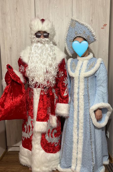 Аренда костюмов деда мороза и снегурочки