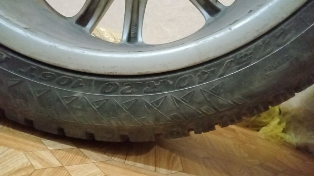 Диски с резиной Порш каен