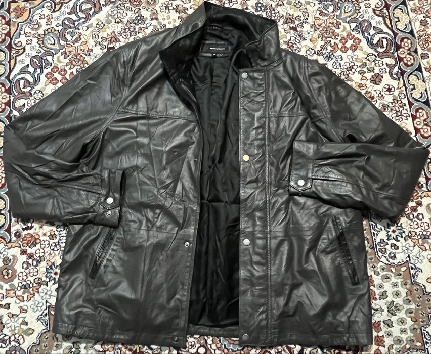 Куртка кожаная мужская