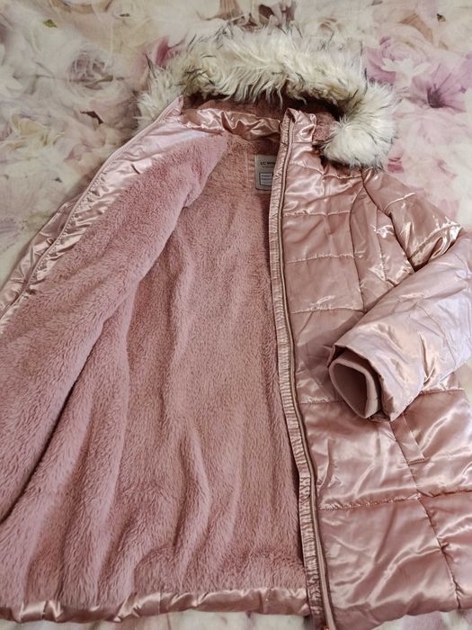 Зимно, топло яке за момиче