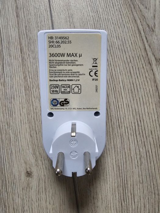 Priza programabilă 3500W