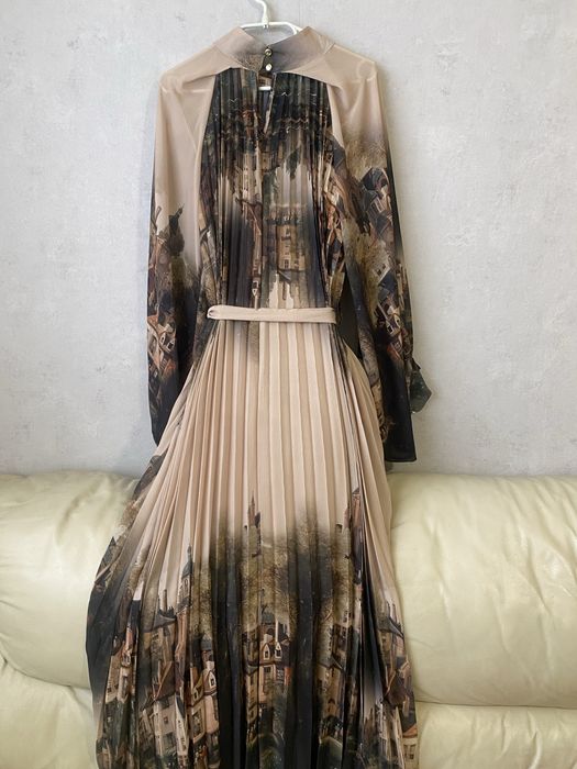 Дамска рокля солей дълга