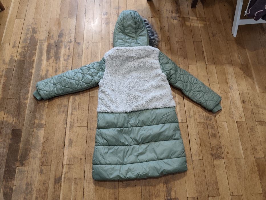 NEXT дълго дебело зимно яке за момиче размер 146