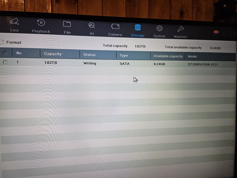 Camere PNI IP55+Hdd 2Tb+NVR IP816 ca Noi, Garantie