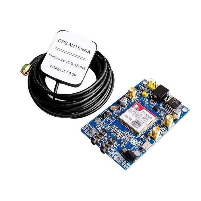 Модуль Arduino SIM808 EVB-V3.2.4 GSM/GPS/BT с антенной