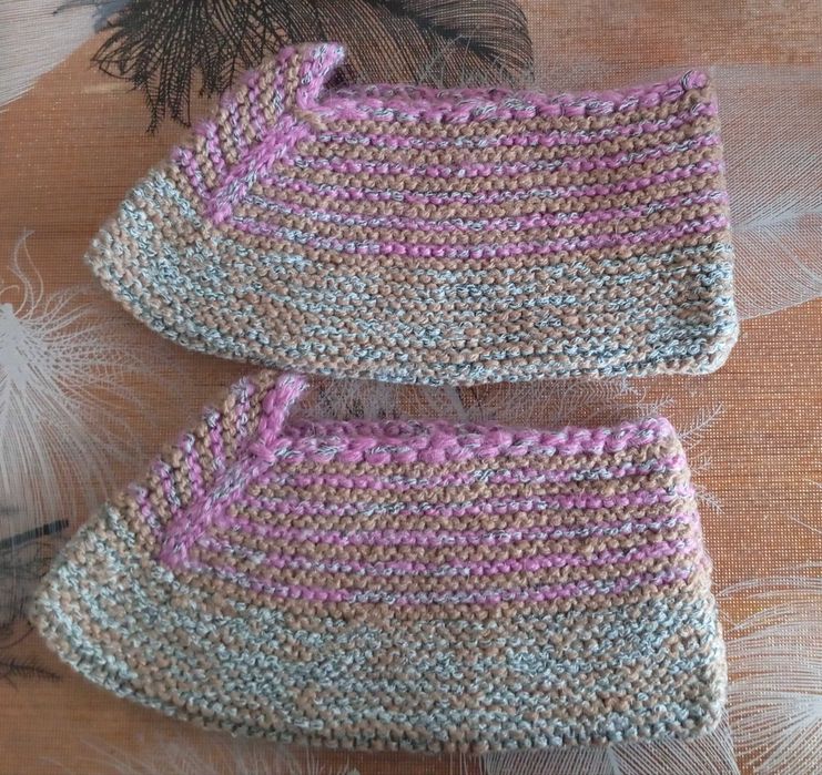 Продавам ръчно плетени терлици