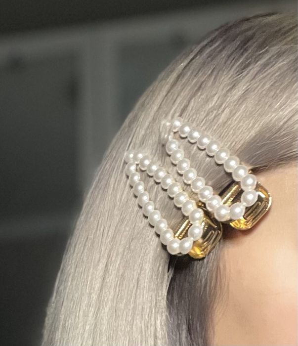 Заколки с жемчугом