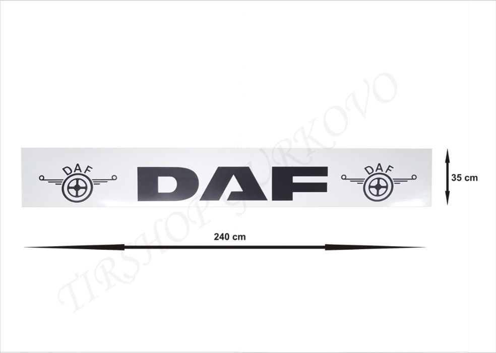 Гума предпазител за ремарке/камион ДАФ/DAF 240х35 см