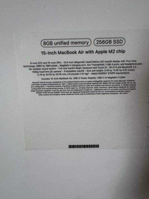 Apple MacBook Air 15
