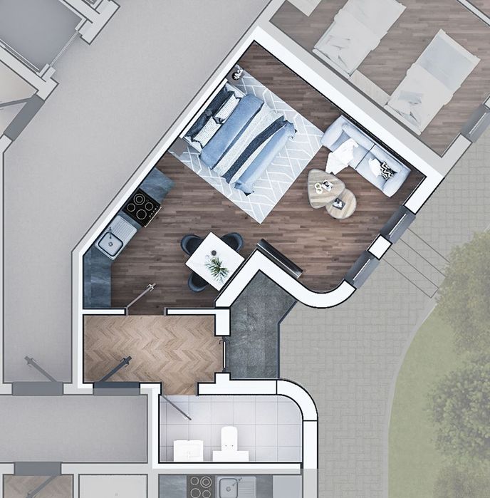 Продава се Едностаен апартамент в София, Зона Б-19 - 50 кв.м за 2400 €/кв.м - Снимка #1