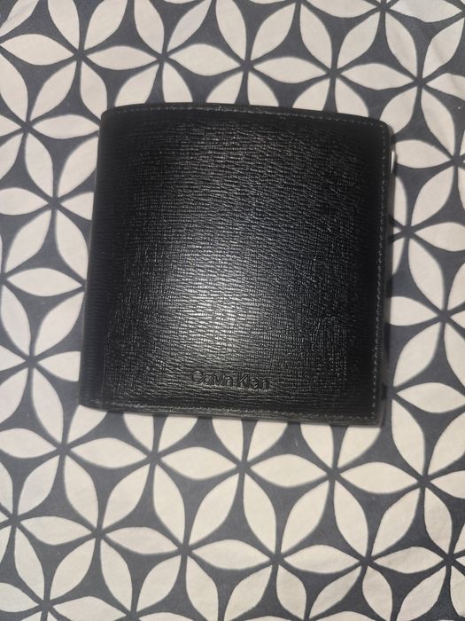 CK кожено портмоте  Saffiano  Leather Trifold
