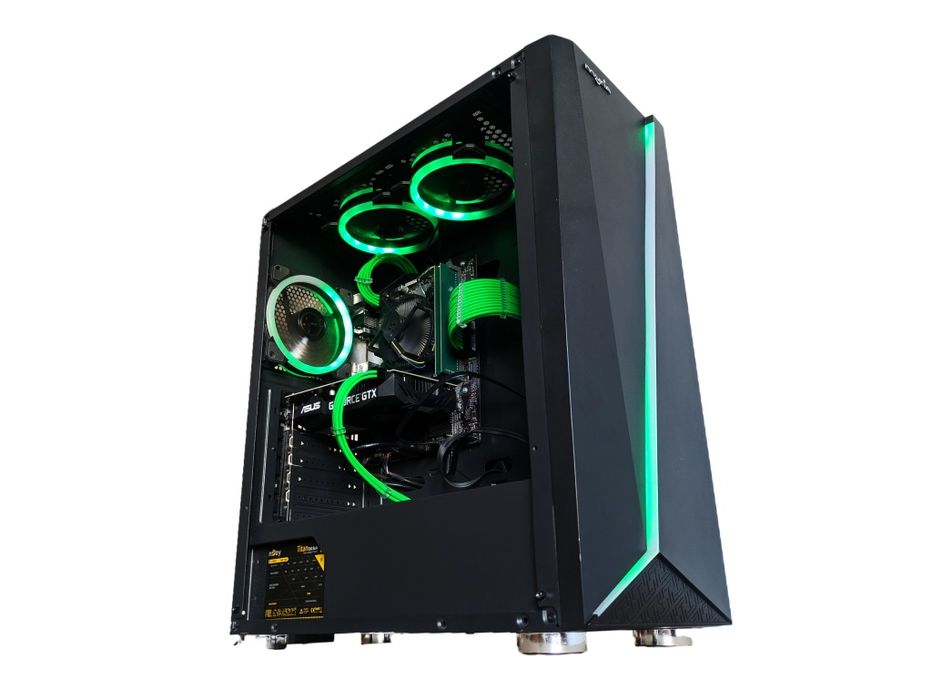 PC Reconditionat i5 9400f, GTX 1660 6GB OC, 16GB DDR4, 1TB + GARANTIE