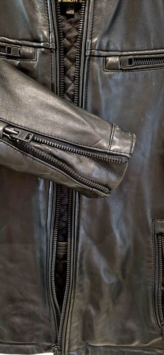 Geaca de piele Superdry Hero