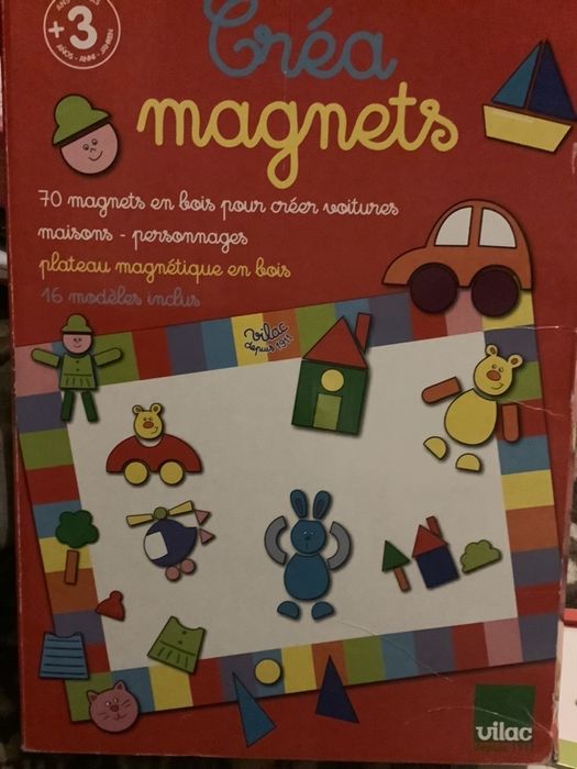 Дървена магнитна дъска Vilac