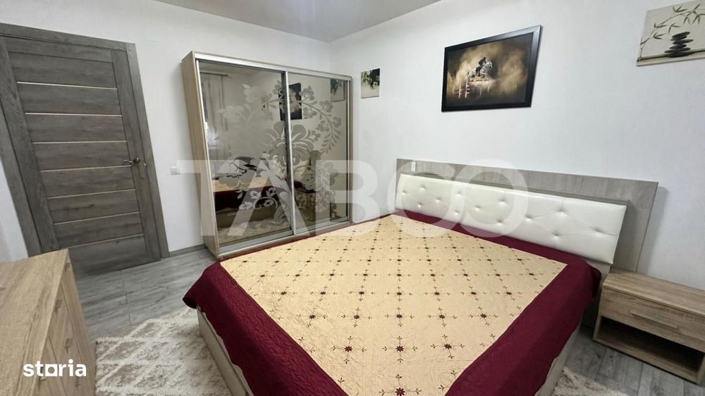 Apartament 3 camere de vanzare mobilat utilat Selimbar Sibiu