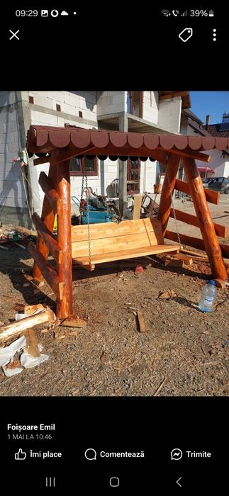 Vând foișor și leagăn