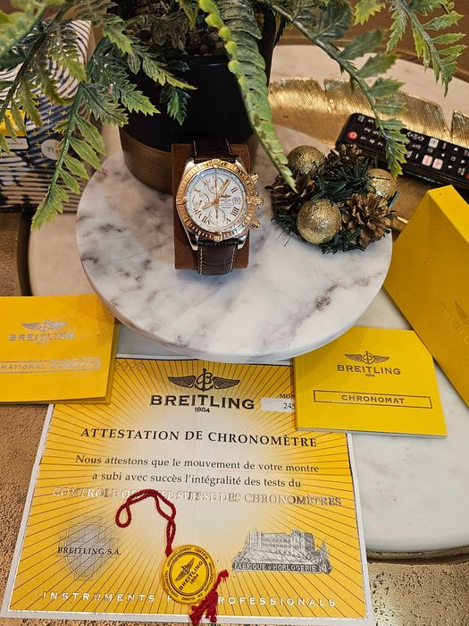 Breitling Chronomat Evolution – Модел C13356 Gold/Steel