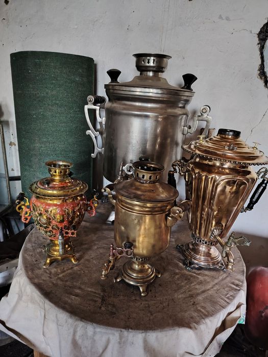 Тиски гиря самовар часы пресс