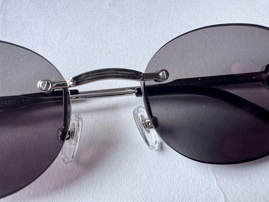 Ochelari de soare Cartier Oval-Rimless CT0579S 145, Noi