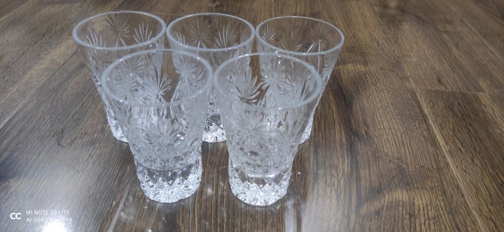 Фужеры хрустальные